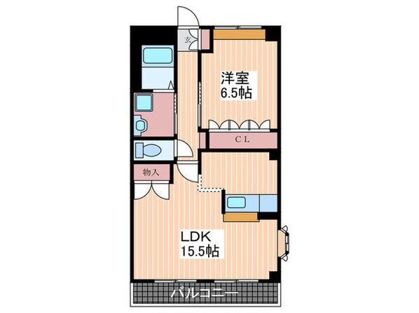 コ－ポラス北山の物件間取画像